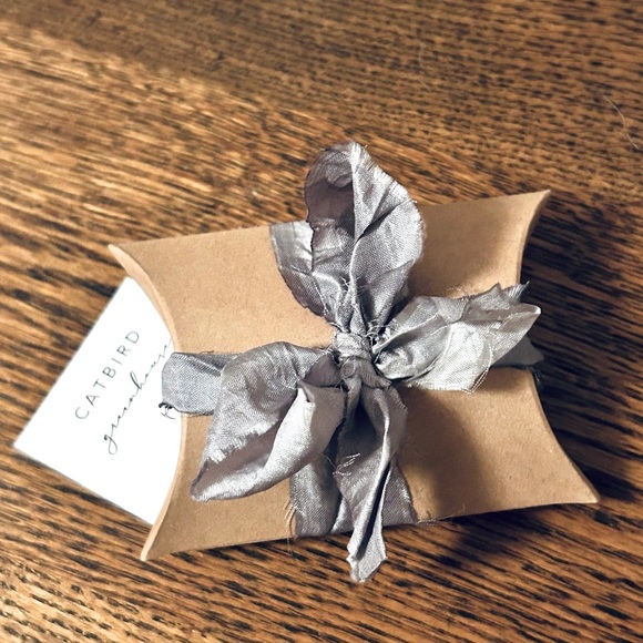 Vintage Sterling Silver Black Onyx Earrings - Picture 3 of 3